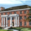 Sigma Chi House Illustration